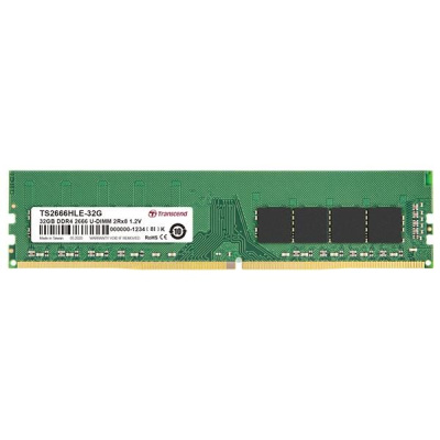 TRANSCEND DIMM DDR4 32GB 2666MHz 2Rx8 2Gx8 CL19 1.2V