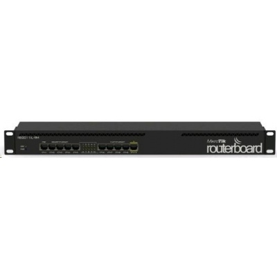 MikroTik RouterBOARD RB2011iL-RM, 600MHz CPU, 64MB RAM, 10x LAN, vč. L4 licence