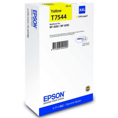EPSON Ink bar WF-8xxx Series Ink Cartridge XXL Yellow - 7000str. (69 ml)
