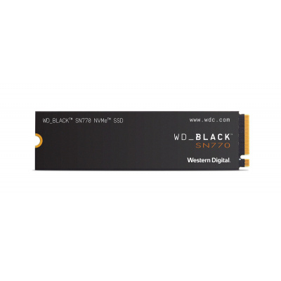 WD BLACK SSD NVMe 2TB PCIe SN 770, Gen4 8 Gb/s, (R:5150, W:4850MB/s)