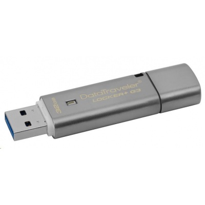 Kingston 32GB USB 3.0 DT Locker+ G3 + Automatic Data Security