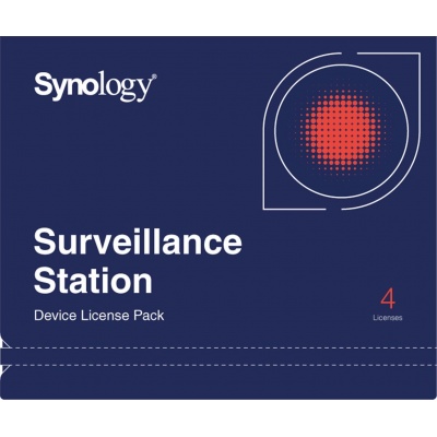 Synology Licenční balíček pro kamery - 4 kamery
