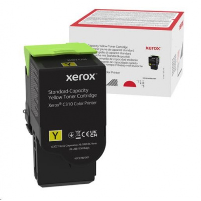 Xerox Yellow Standard-Capacity toner cartridge pro C31x (2 000 stran)