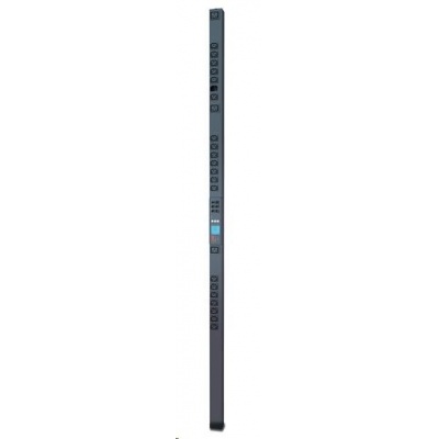 APC Rack PDU 2G, Metered-by-Outlet, ZeroU, 16A, 100-240V, (21)C13 & (3)C19, IEC-320 C20