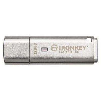 Kingston Flash Disk IronKey 256GB IKLP50 IronKey Locker+ 50 AES USB, w/256bit Encryption